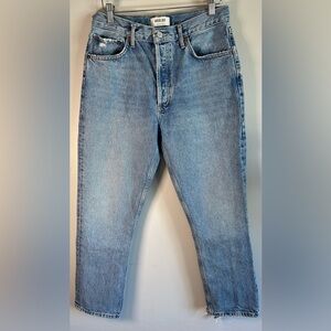 Agolde Womens Toni Mid Rise Skinny Jeans Size 29 Riley Style Organic Cotton